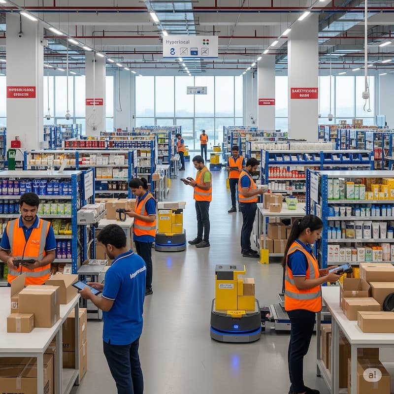 E-Commerce and Hyper Local hero image