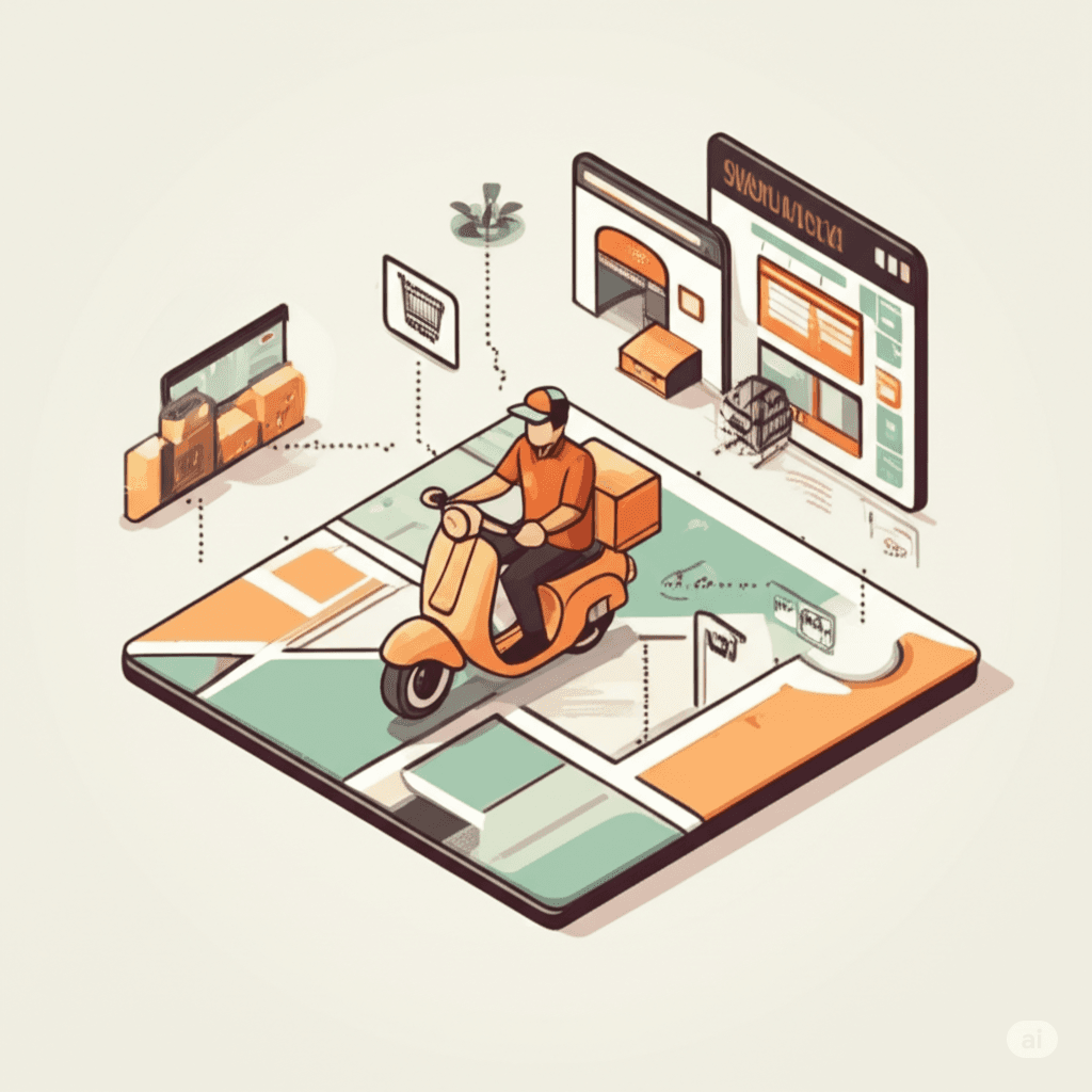 E-Commerce and Hyper Local hero image