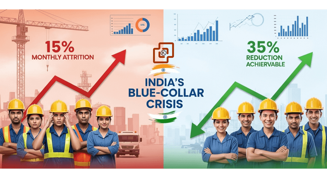 India's Blue-Collar Attrition Crisis: Strategic Framework for Sustainable Workforce Management
