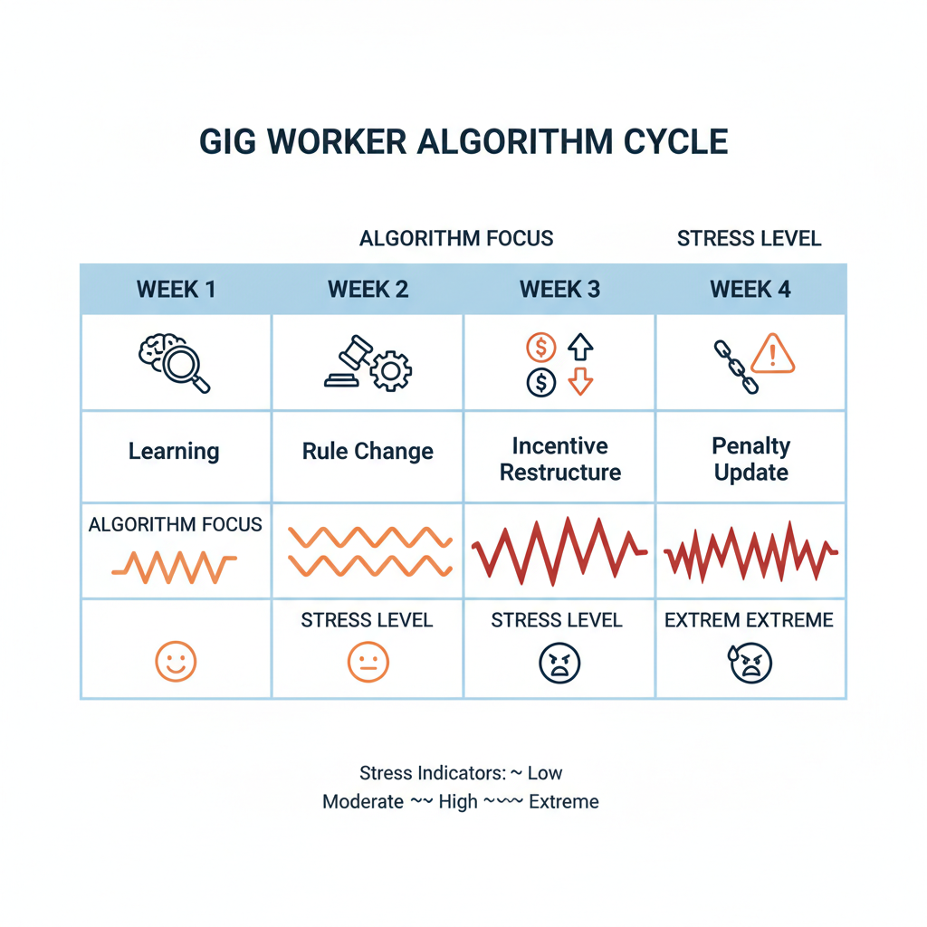 Weekly Incentive Change in Gig Model