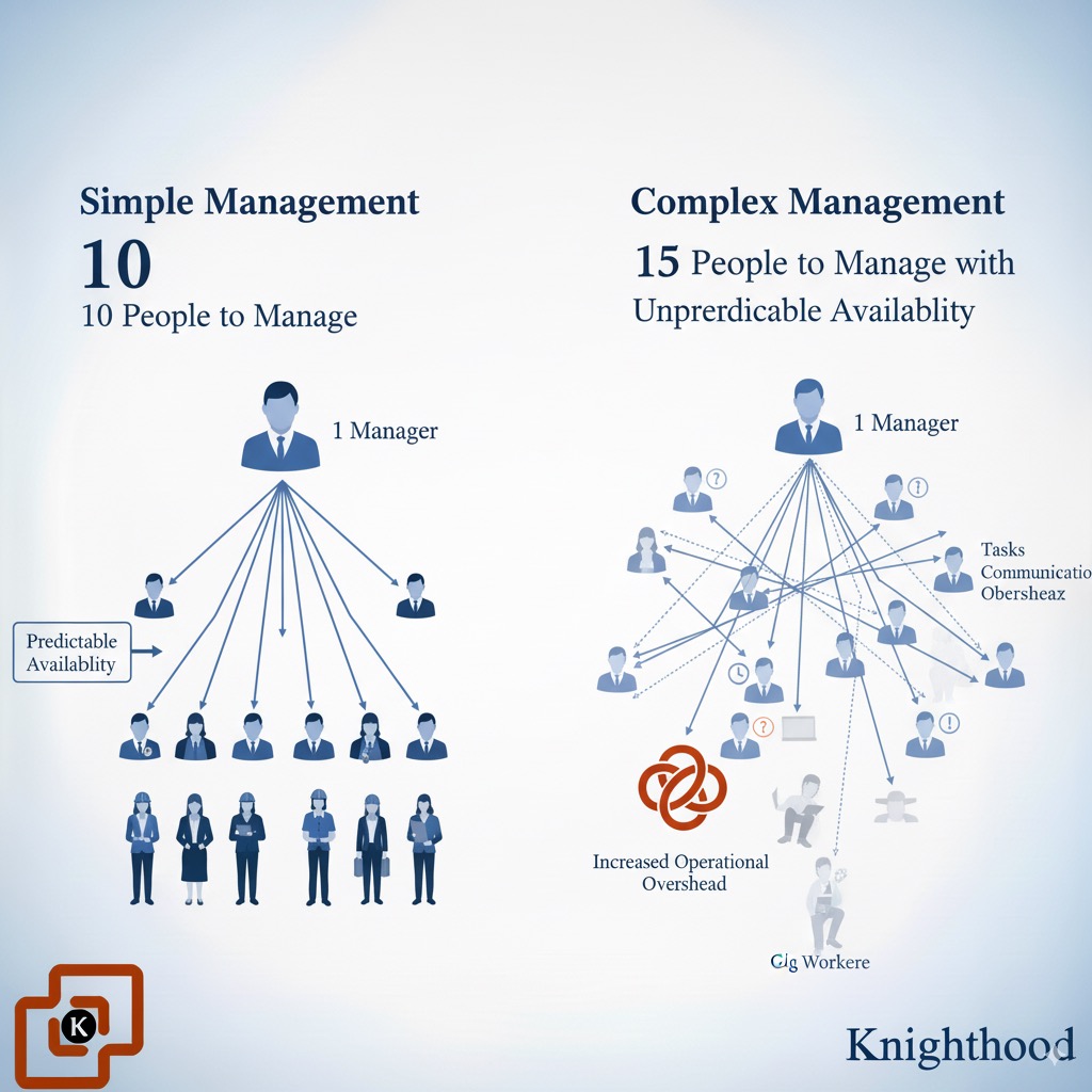 Planning Complexity in Gig Models